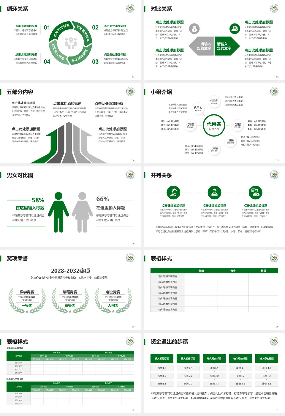 信丰县人民医院医院简介/日常通用PPT模板16:9格式幻灯片预览图5