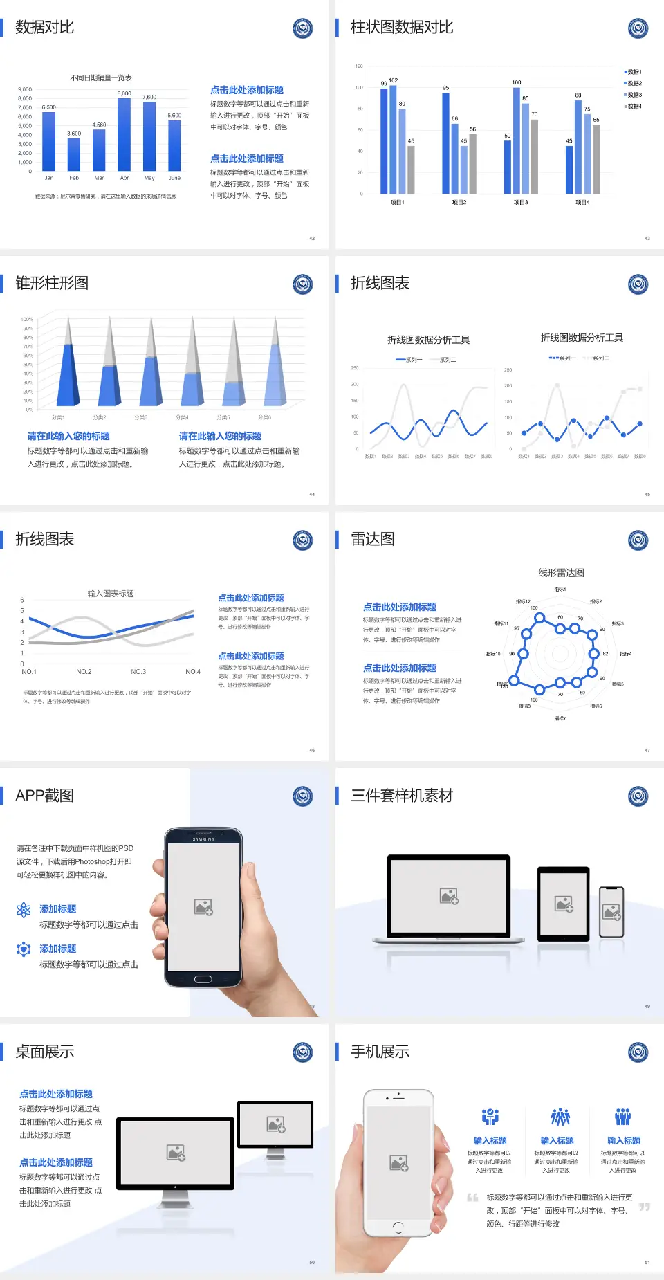 南昌大学附属口腔医院医院管理报告PPT模板4:3格式幻灯片预览图6