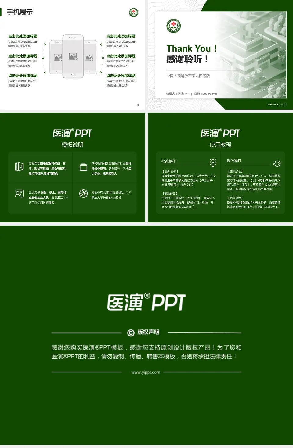 中国人民解放军第九四医院医院管理报告PPT模板4:3格式幻灯片预览图7