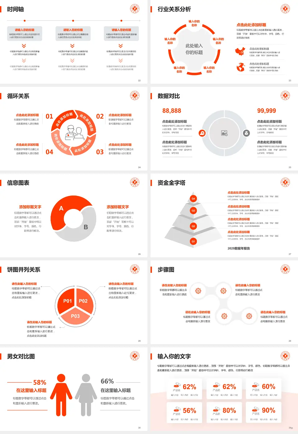 九江学院附属医院医院管理报告PPT模板16:9格式幻灯片预览图4