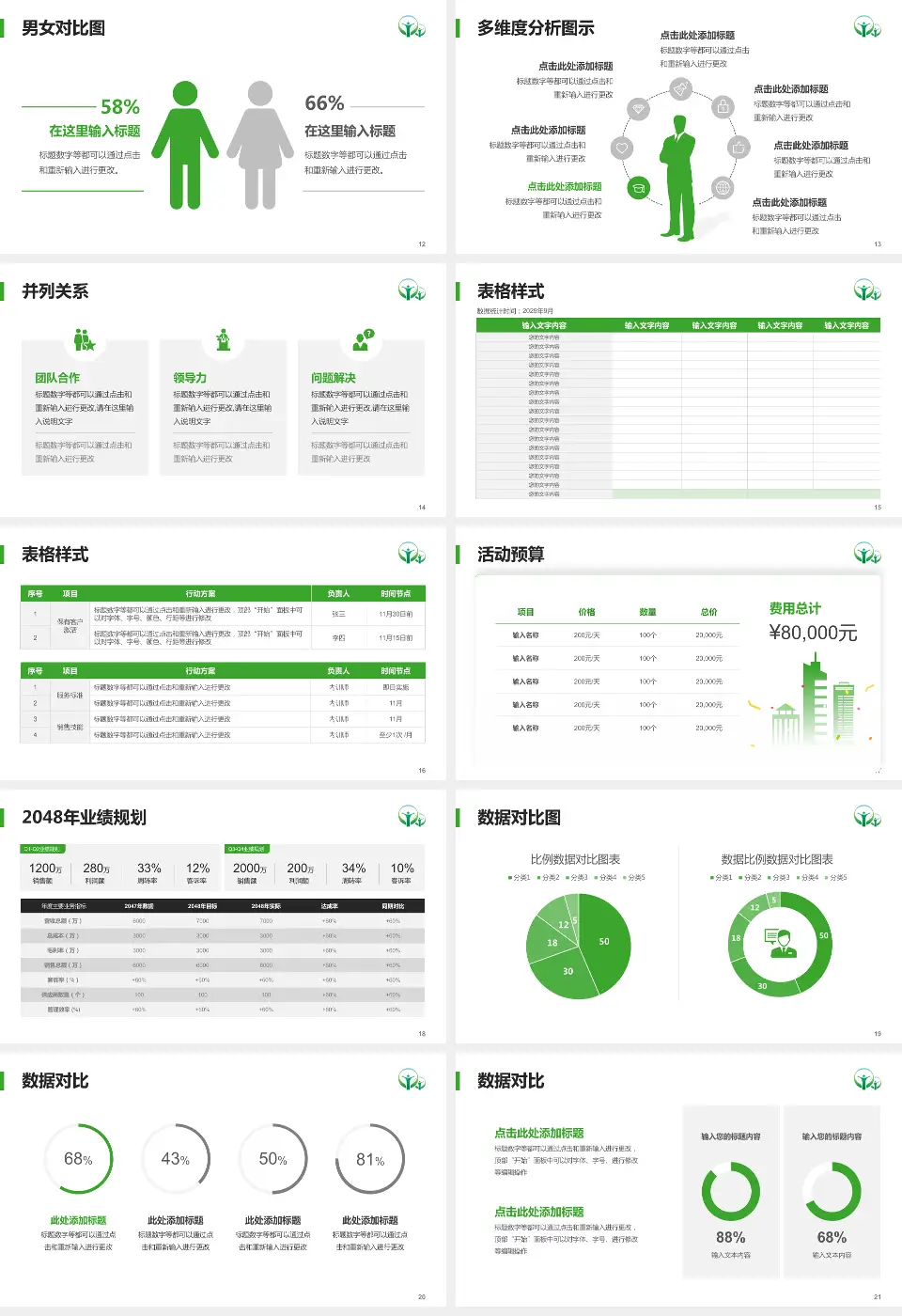 南昌市第九医院财务与预算报告PPT模板16:9格式幻灯片预览图3