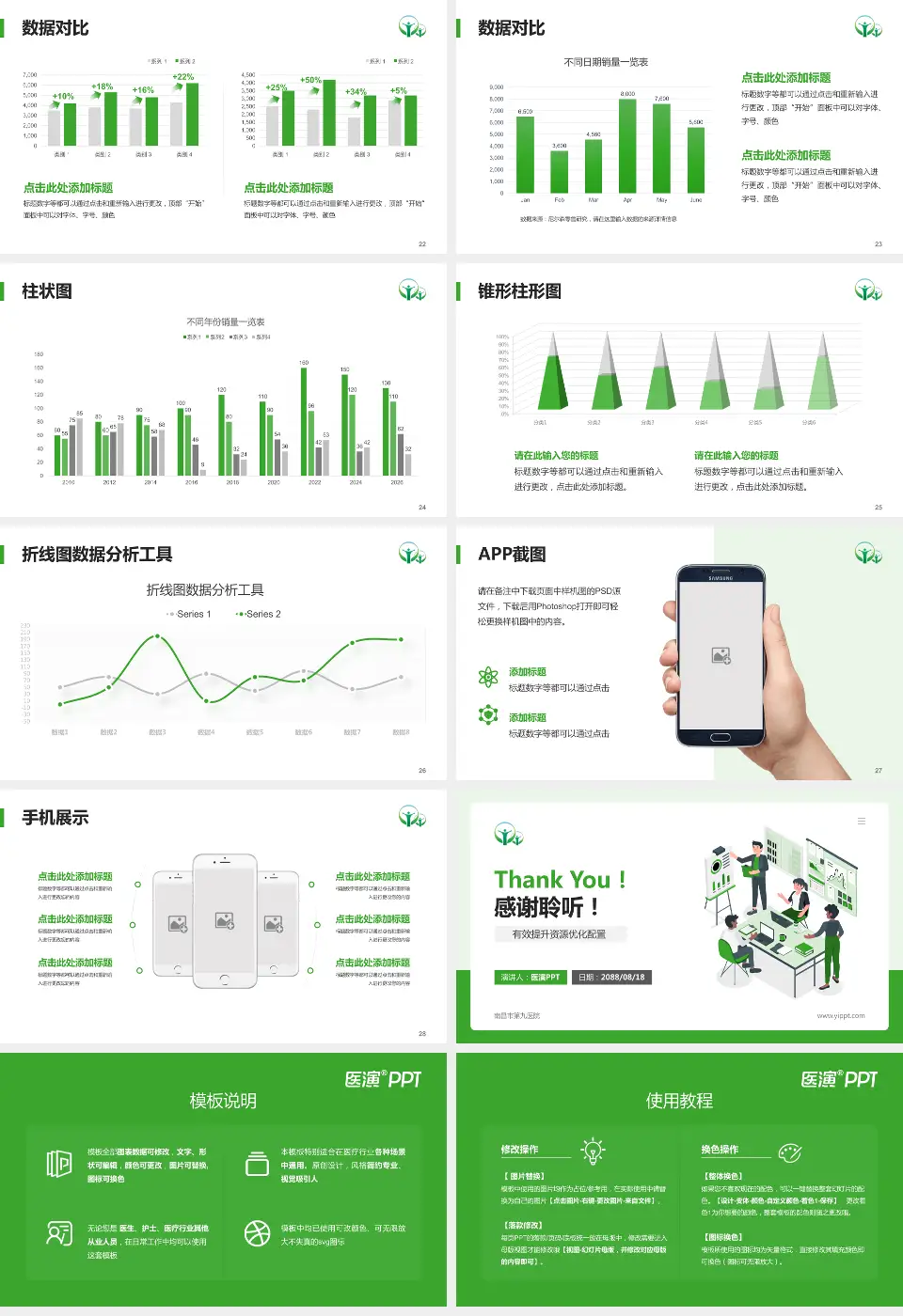 南昌市第九医院财务与预算报告PPT模板16:9格式幻灯片预览图4