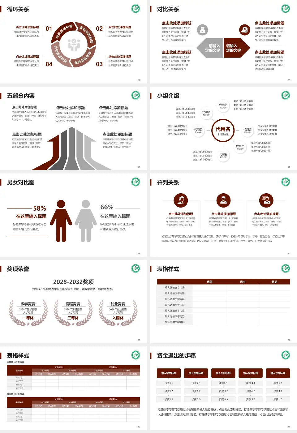 阜新市中医医院医院简介/日常通用PPT模板16:9格式幻灯片预览图5
