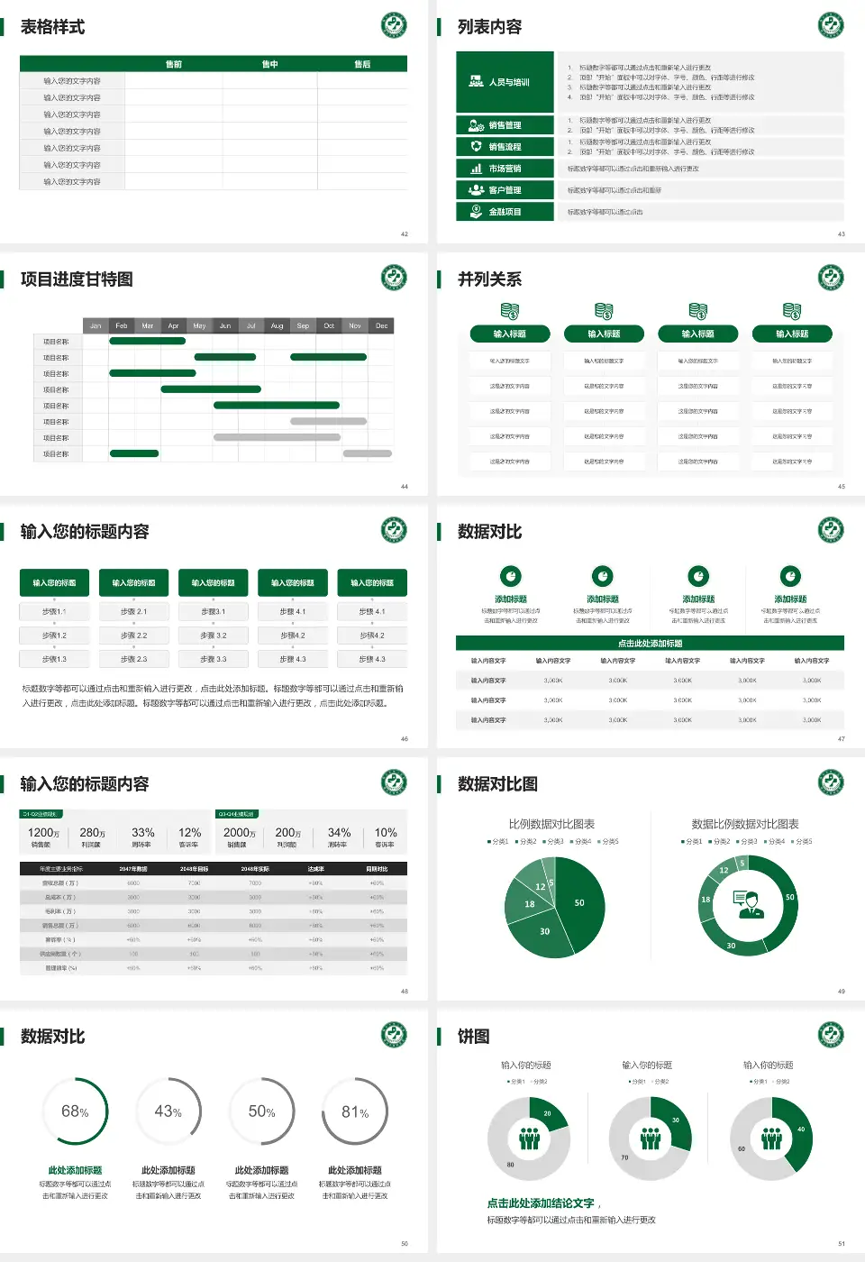 锦州市第二医院医疗行业比赛专用PPT模板16:9格式幻灯片预览图6