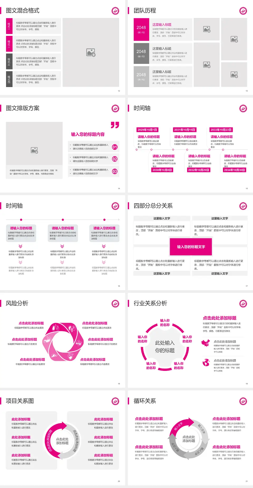 辽宁省妇幼保健院项目申请与汇报PPT模板4:3格式幻灯片预览图3