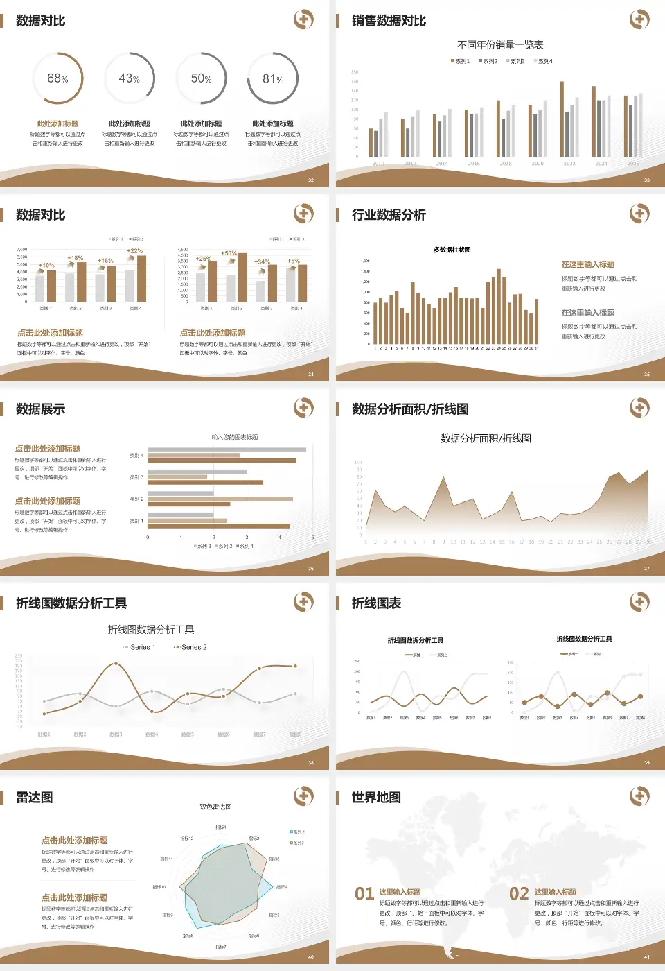 辽宁省中医院会议与研讨会PPT模板16:9格式幻灯片预览图5
