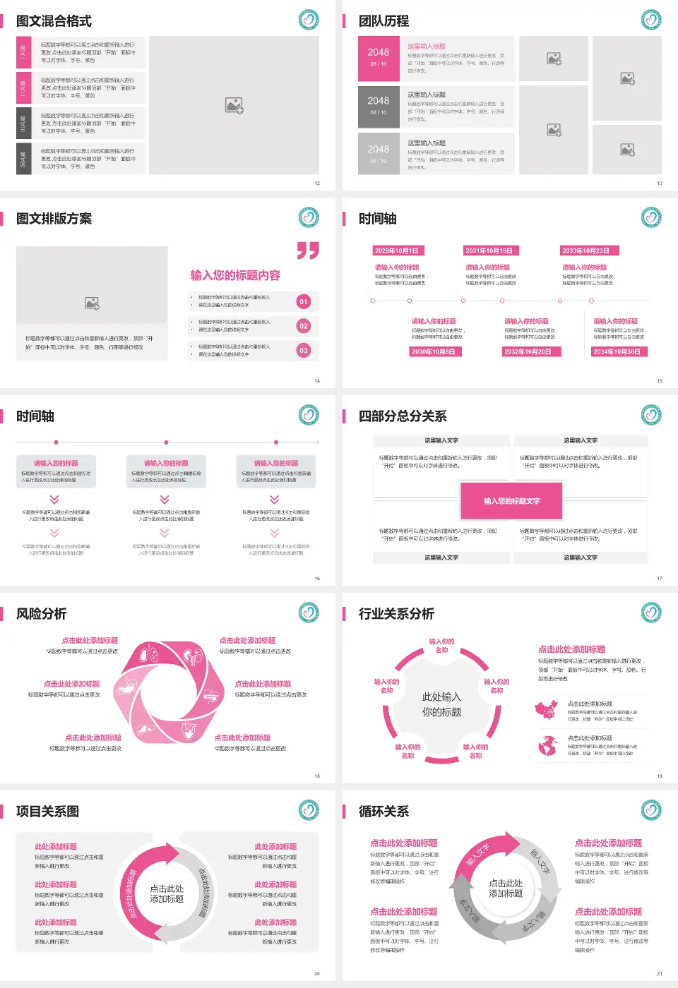九江市妇幼保健院项目申请与汇报PPT模板16:9格式幻灯片预览图3