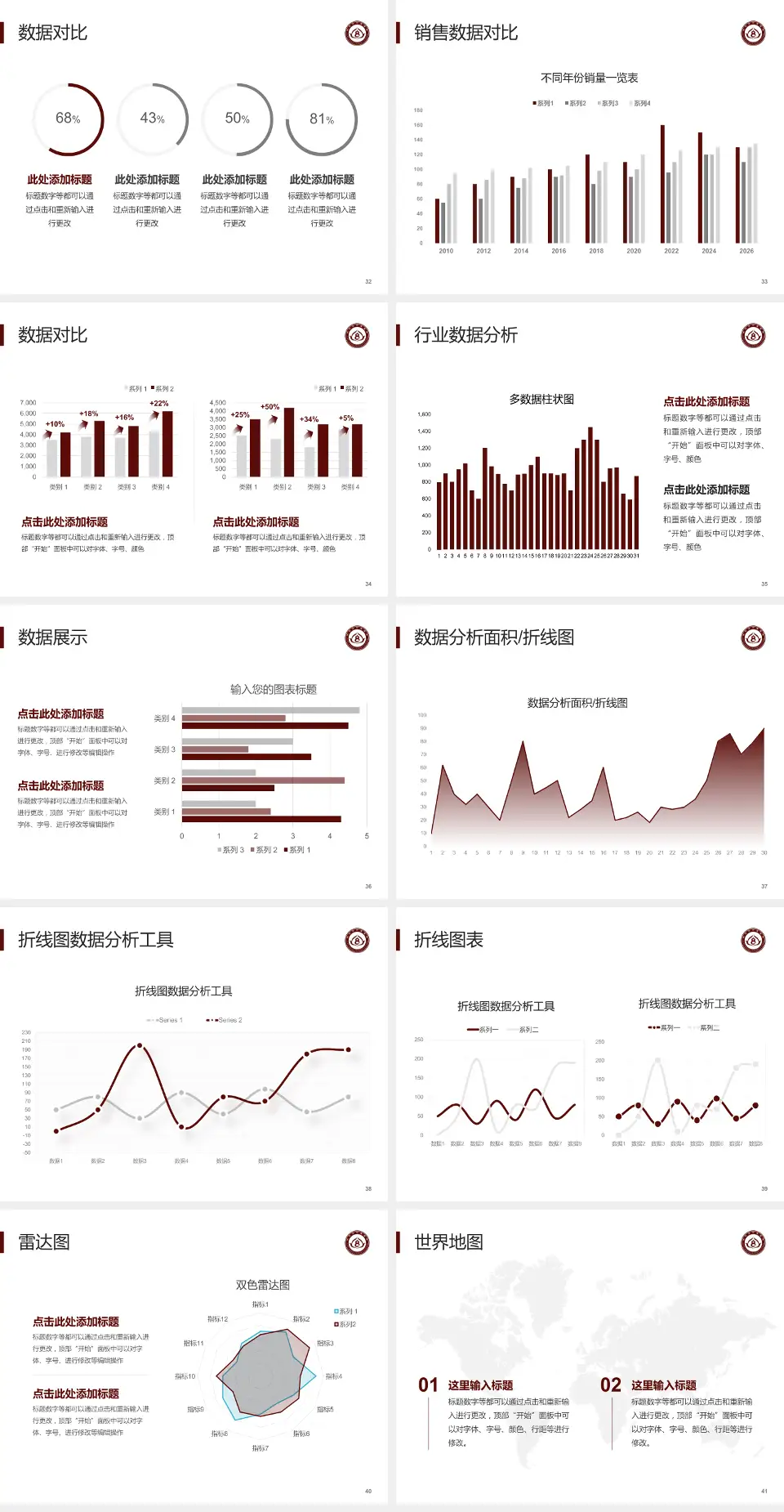 铁岭市中医医院会议与研讨会PPT模板4:3格式幻灯片预览图5