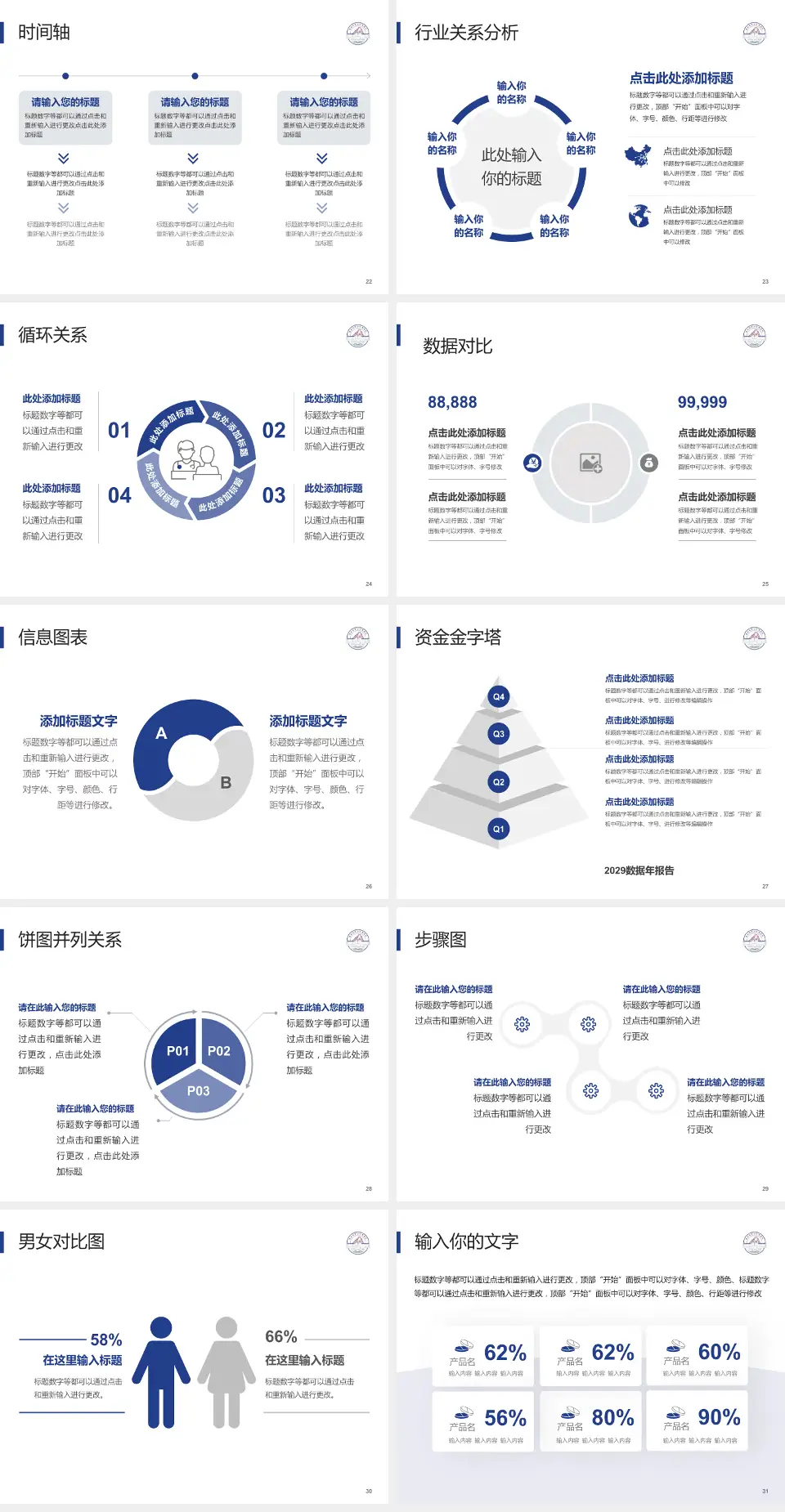 吉安市中心人民医院南院区医院管理报告PPT模板4:3格式幻灯片预览图4