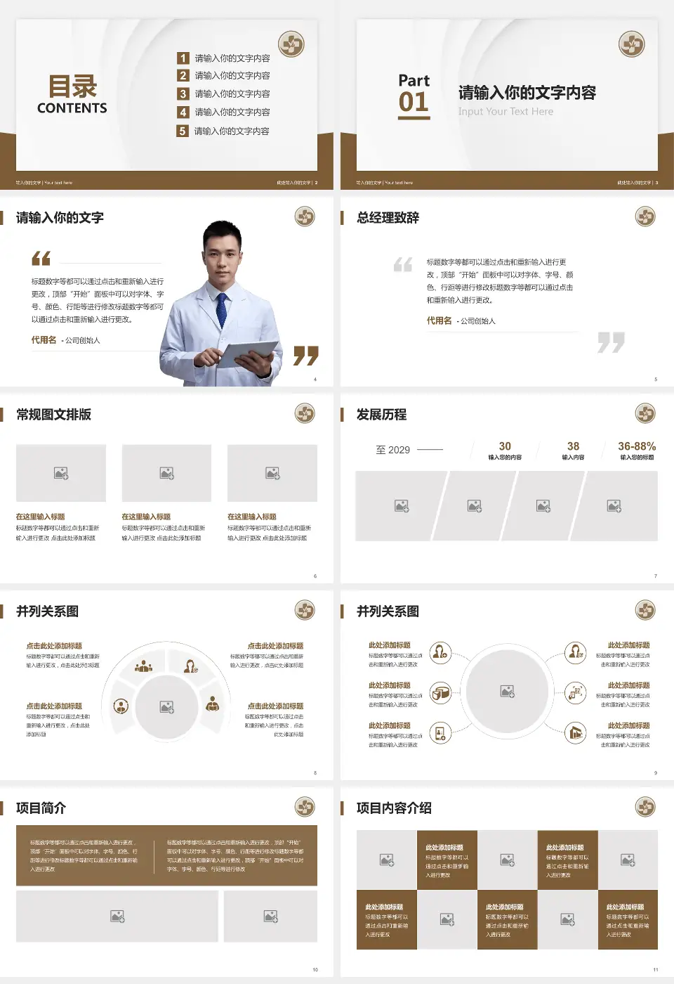 辽宁省中医药研究院医院管理报告PPT模板16:9格式幻灯片预览图2