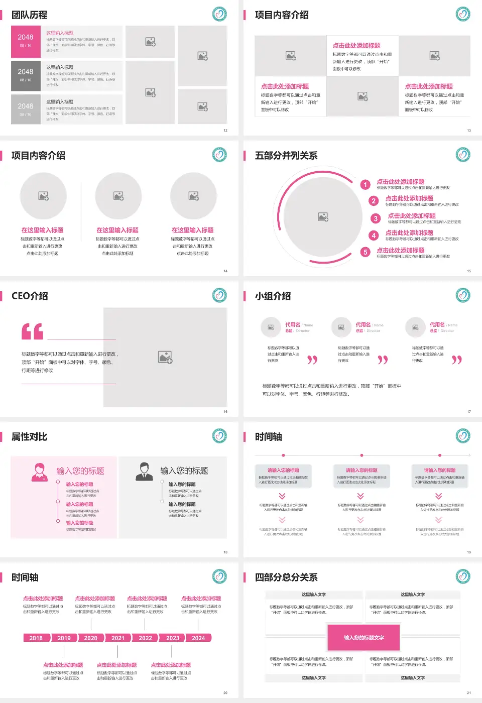 九江市妇幼保健院科研成果展示PPT模板16:9格式幻灯片预览图3