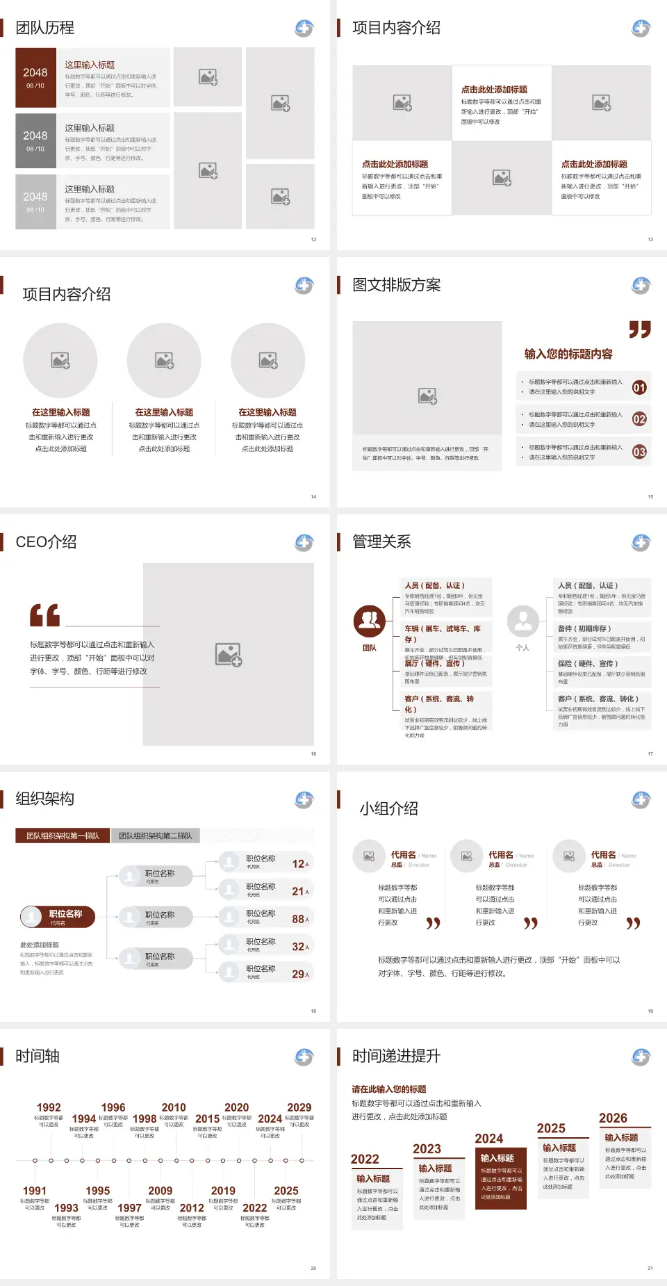 辽宁中医药大学附属第四医院医院管理报告PPT模板4:3格式幻灯片预览图3