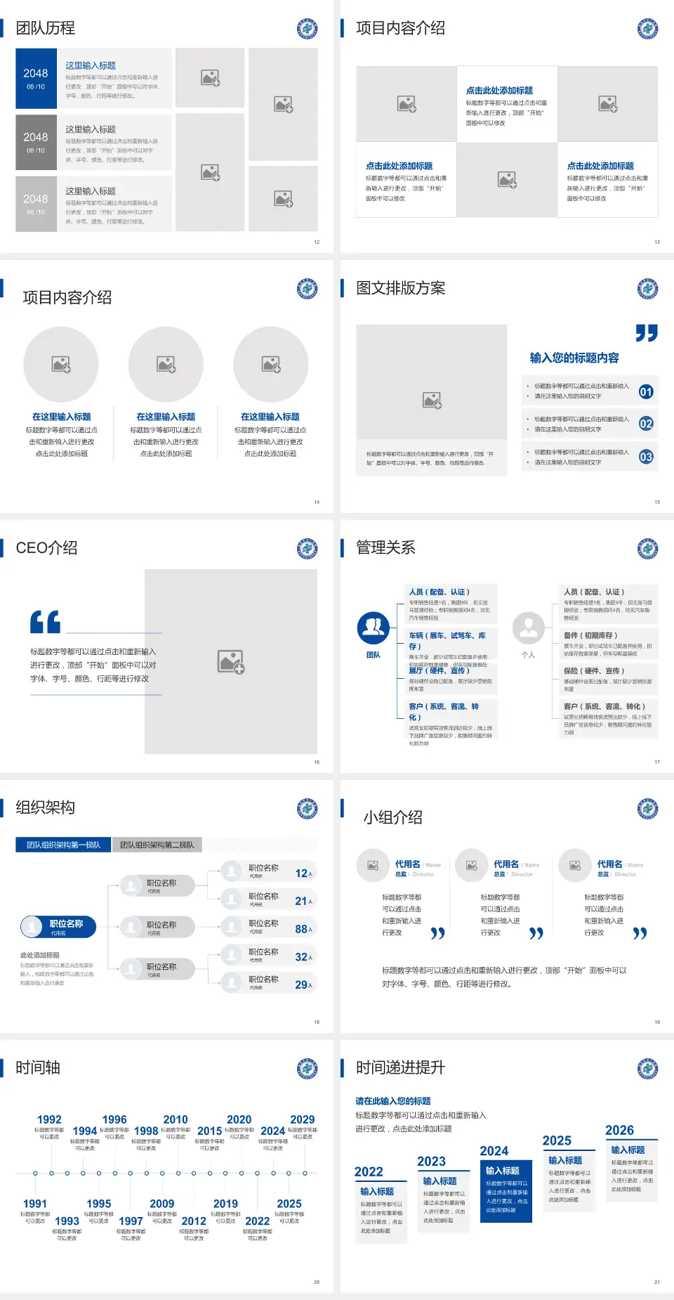 南昌市第一医院医院管理报告PPT模板4:3格式幻灯片预览图3
