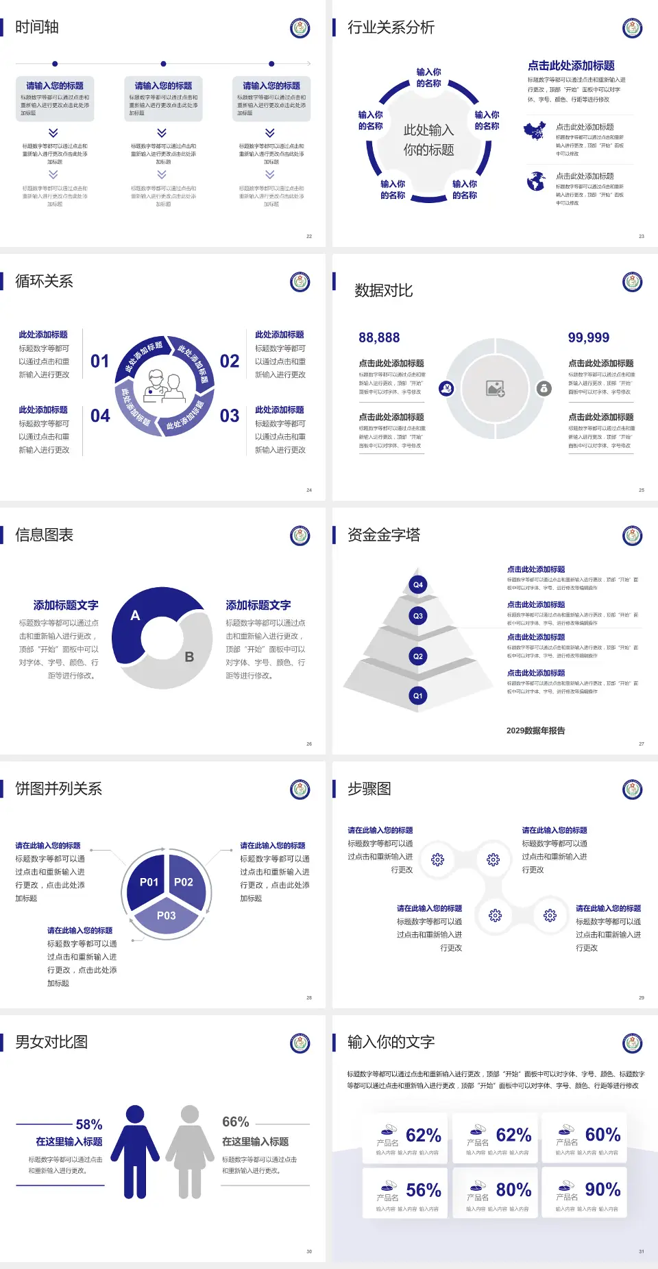 辽阳市第三人民医院医院管理报告PPT模板4:3格式幻灯片预览图4