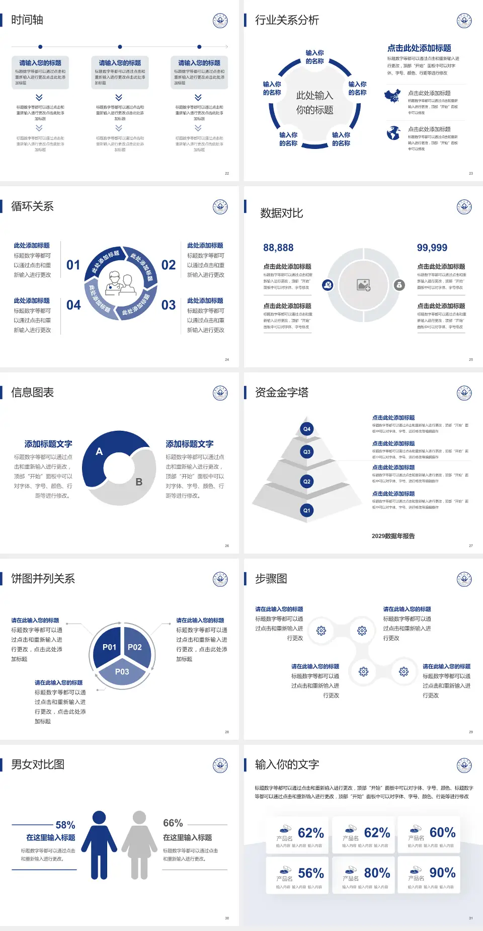上饶市人民医院医院管理报告PPT模板4:3格式幻灯片预览图4