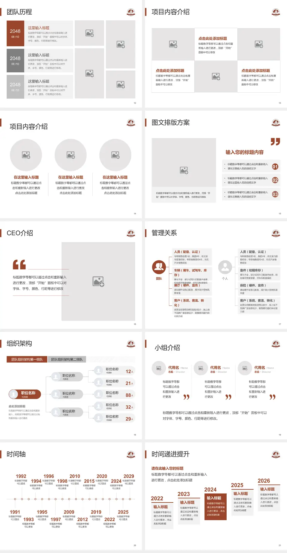 南昌市洪都中医院医院管理报告PPT模板4:3格式幻灯片预览图3
