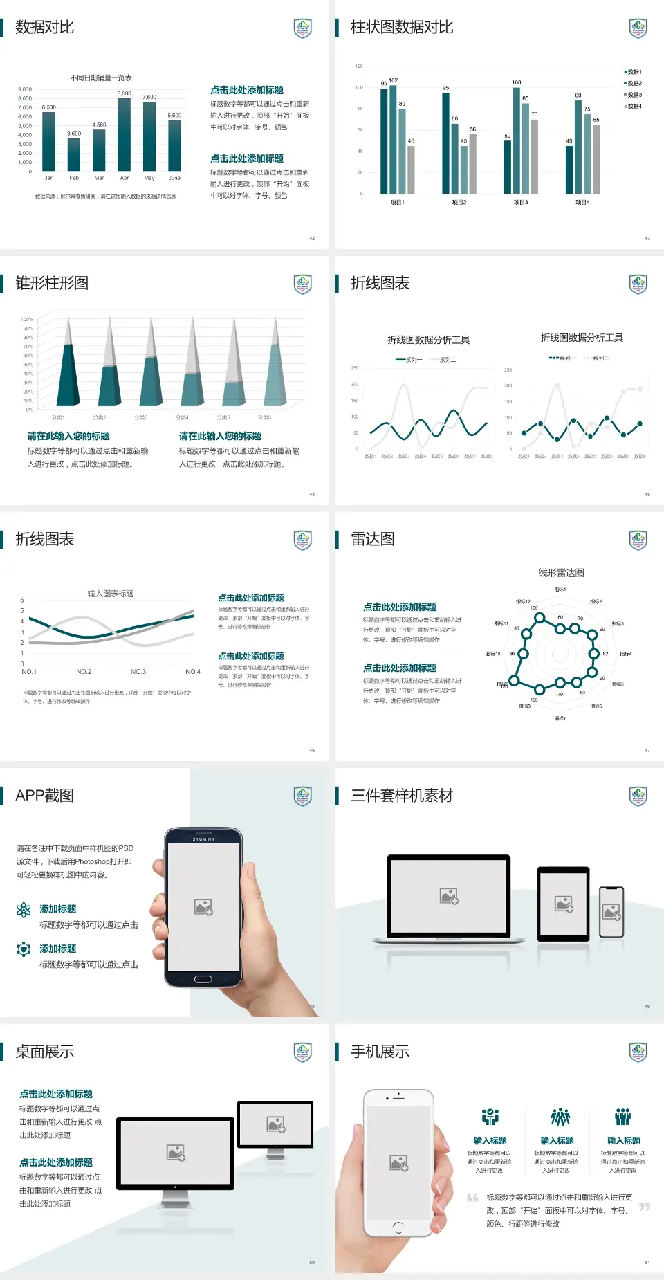 南昌大学第四附属医院医院管理报告PPT模板4:3格式幻灯片预览图6