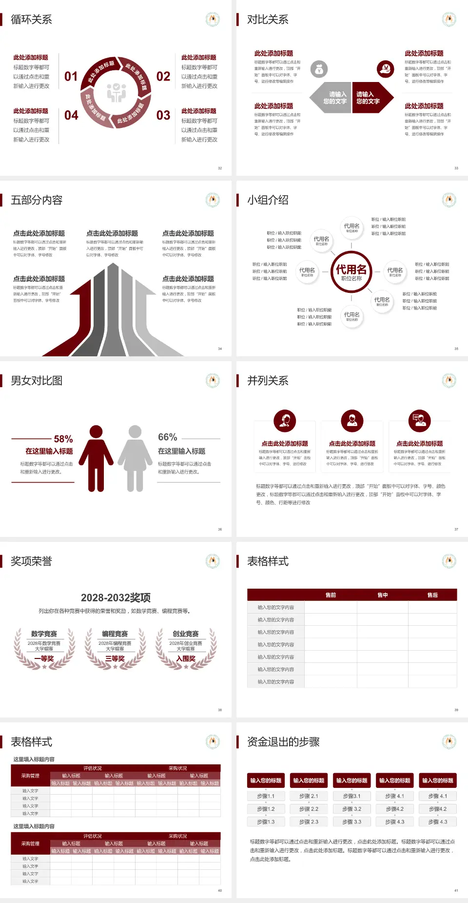 辽宁奉天中医院医院简介/日常通用PPT模板4:3格式幻灯片预览图5