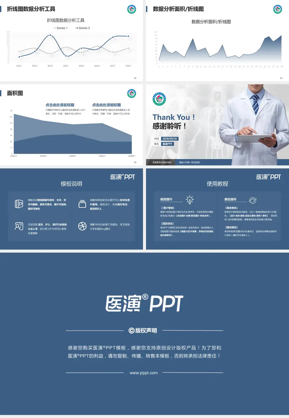 南昌大学第一附属医院患者教育与指导PPT模板16:9格式幻灯片预览图7