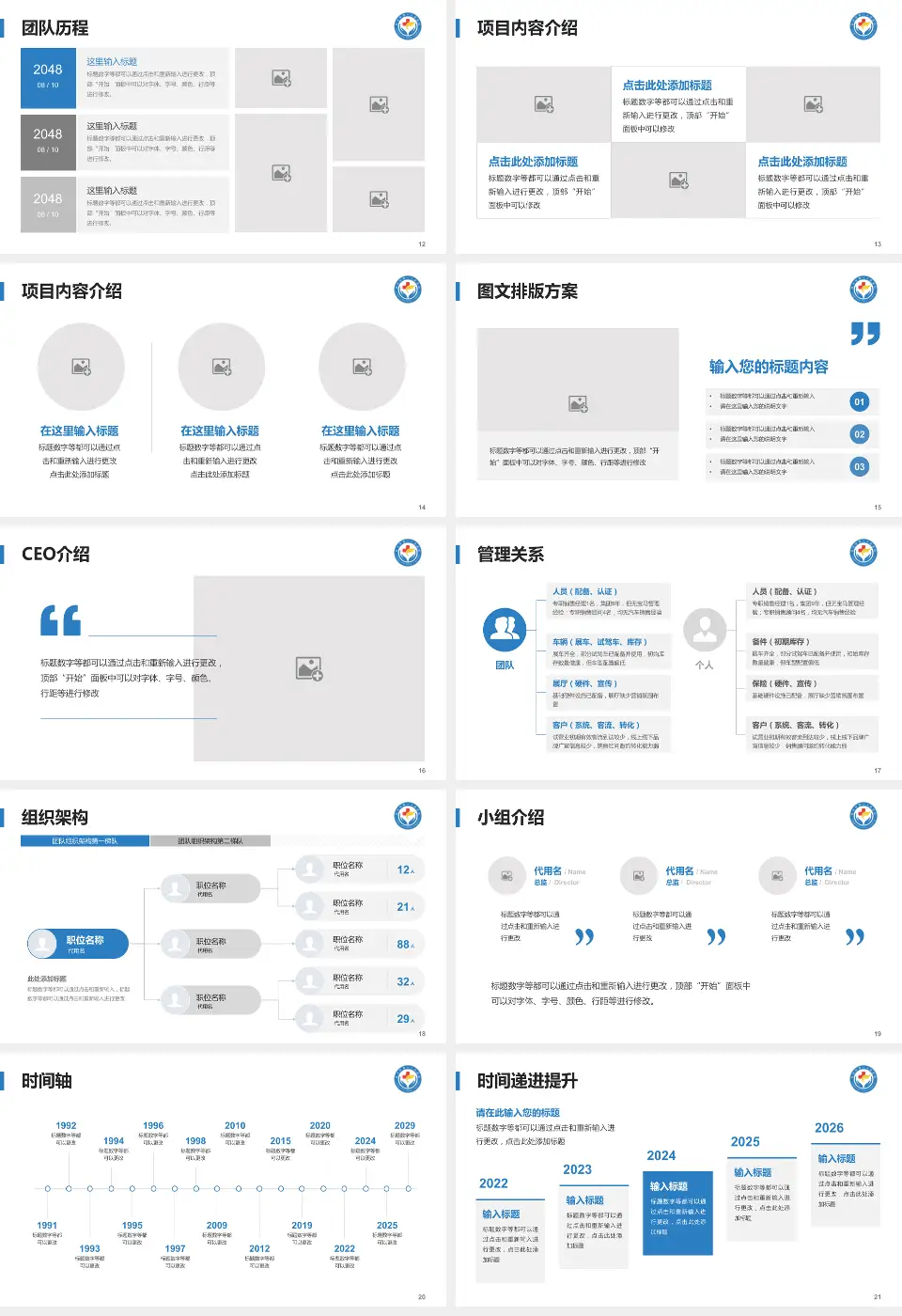 抚州市第一人民医院医院管理报告PPT模板16:9格式幻灯片预览图3