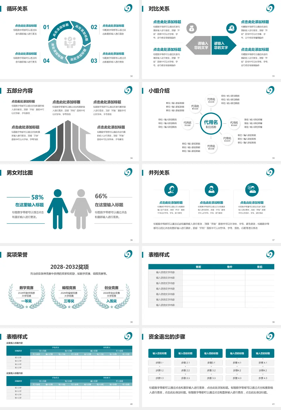 鞍山市中心医院医院简介/日常通用PPT模板16:9格式幻灯片预览图5