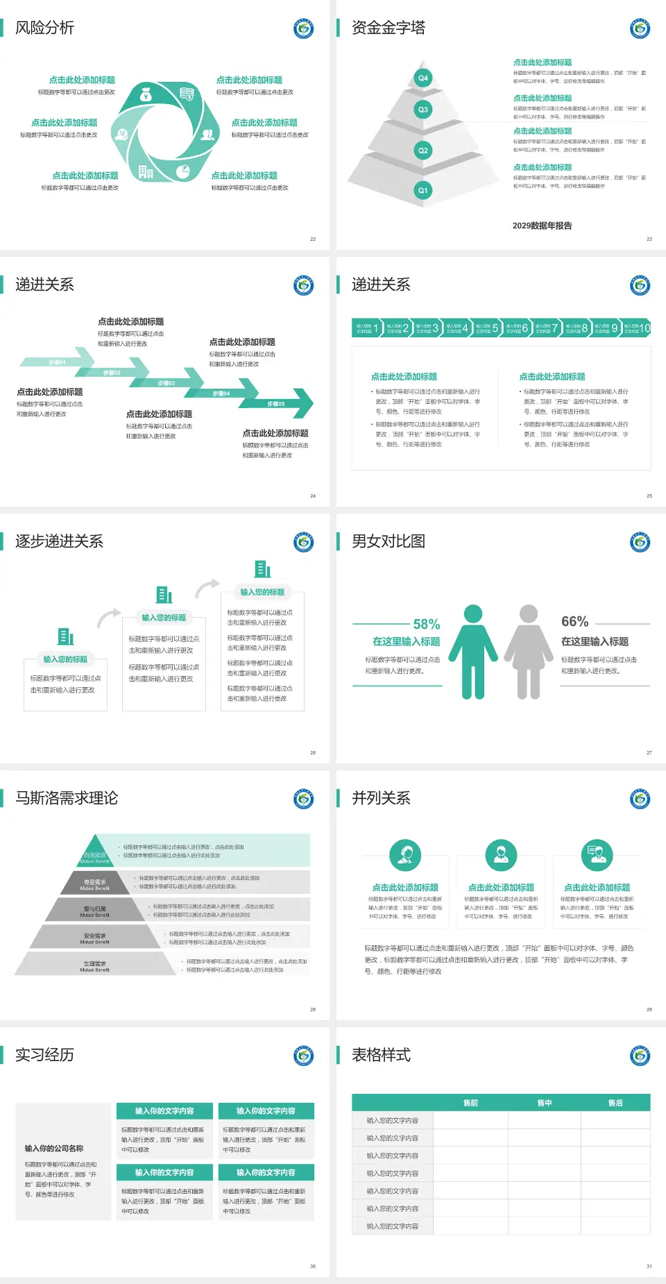 马鞍山市人民医院雨山湖院区项目申请与汇报PPT模板4:3格式幻灯片预览图4