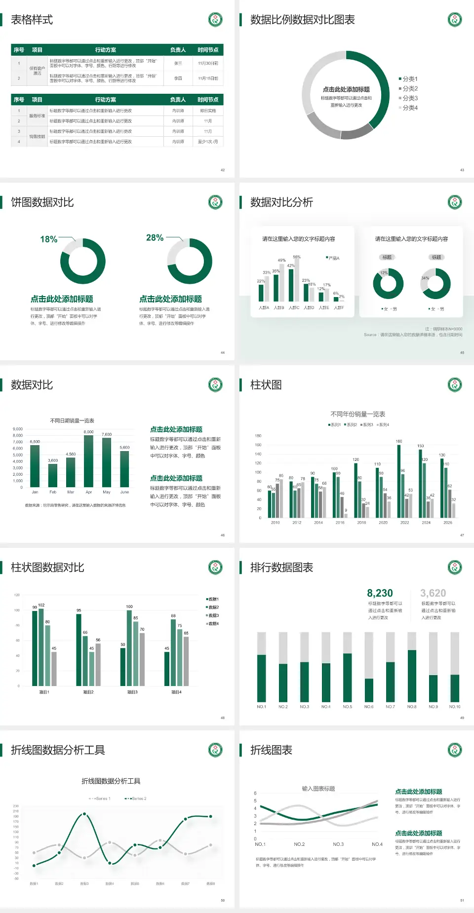 吉安市第三人民医院医院简介/日常通用PPT模板4:3格式幻灯片预览图6