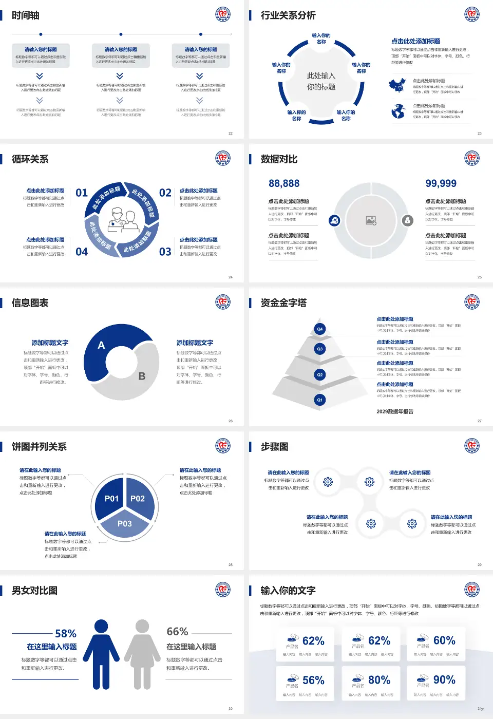 鞍钢总医院医院管理报告PPT模板16:9格式幻灯片预览图4