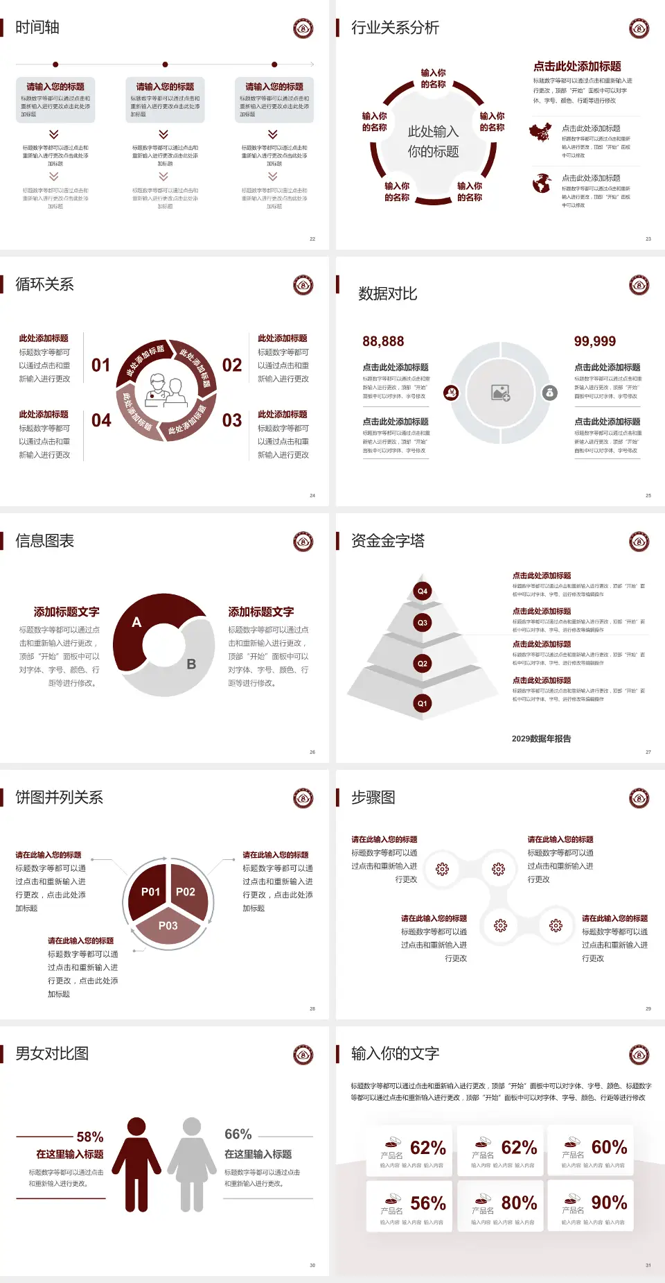 铁岭市中医医院医院管理报告PPT模板4:3格式幻灯片预览图4