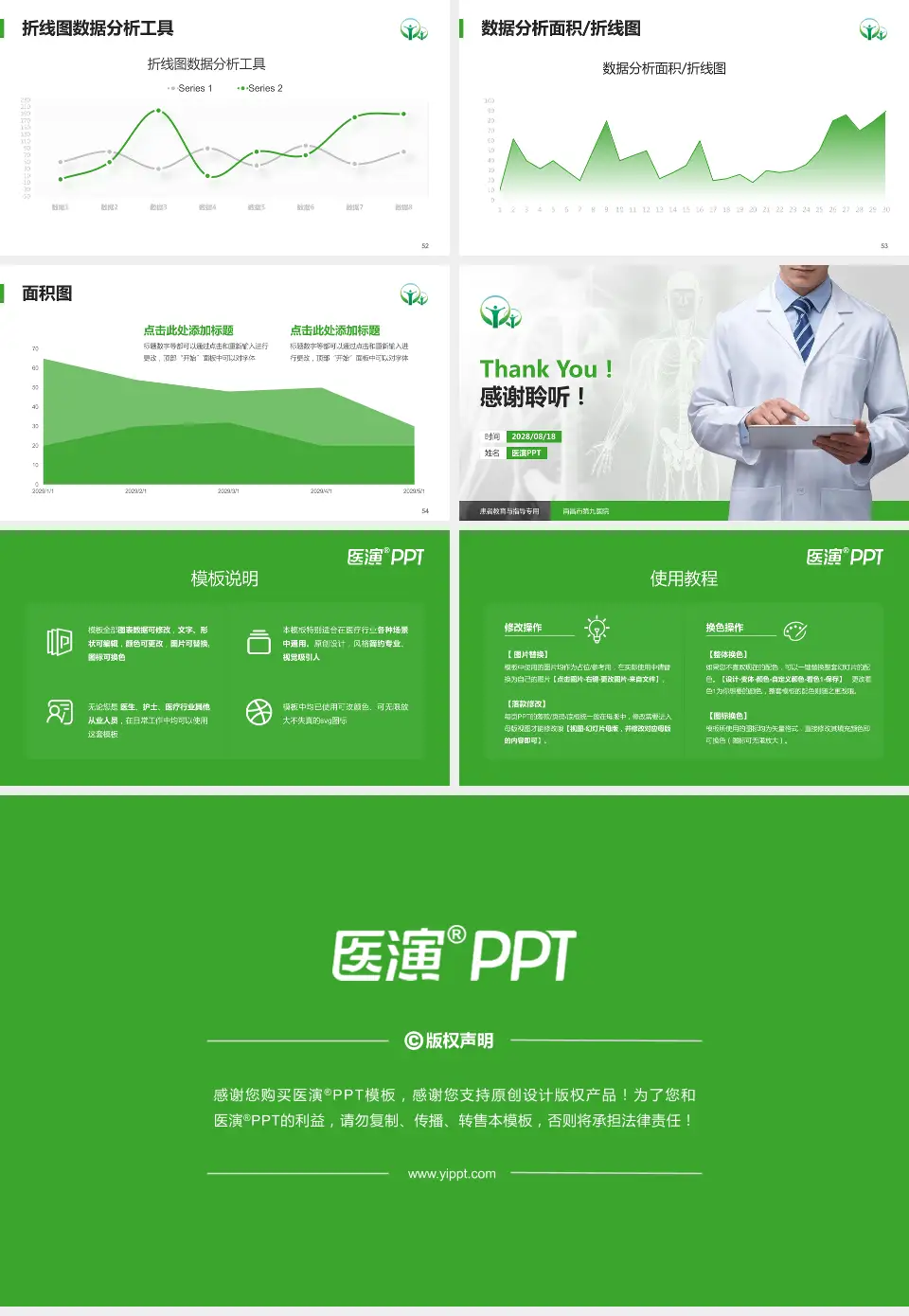 南昌市第九医院患者教育与指导PPT模板16:9格式幻灯片预览图7