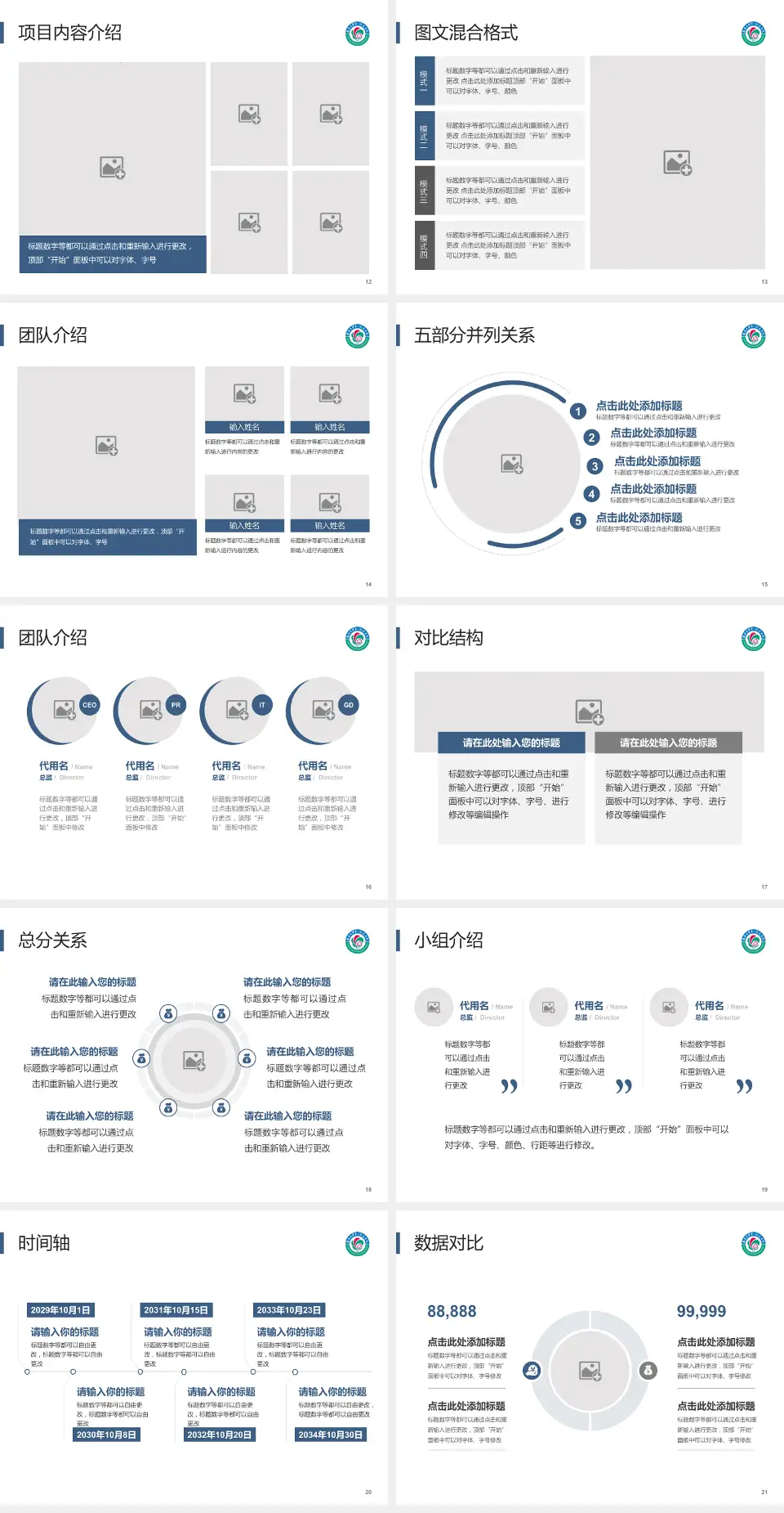南昌大学第一附属医院象湖院区医疗知识普及PPT模板4:3格式幻灯片预览图3