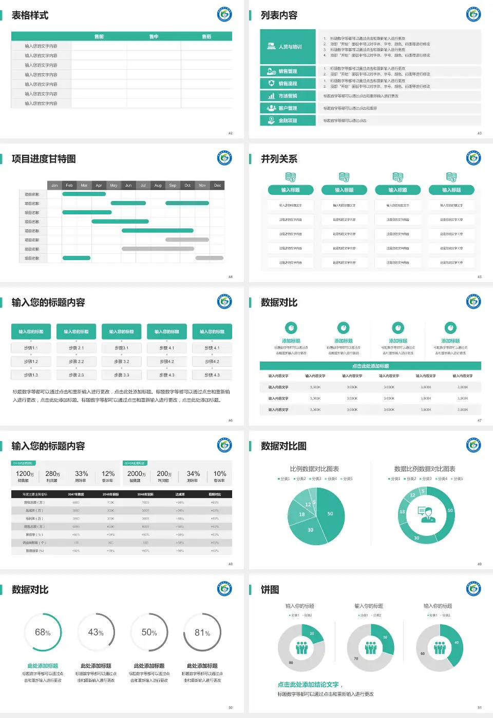 马鞍山市人民医院雨山湖院区医疗行业比赛专用PPT模板16:9格式幻灯片预览图6