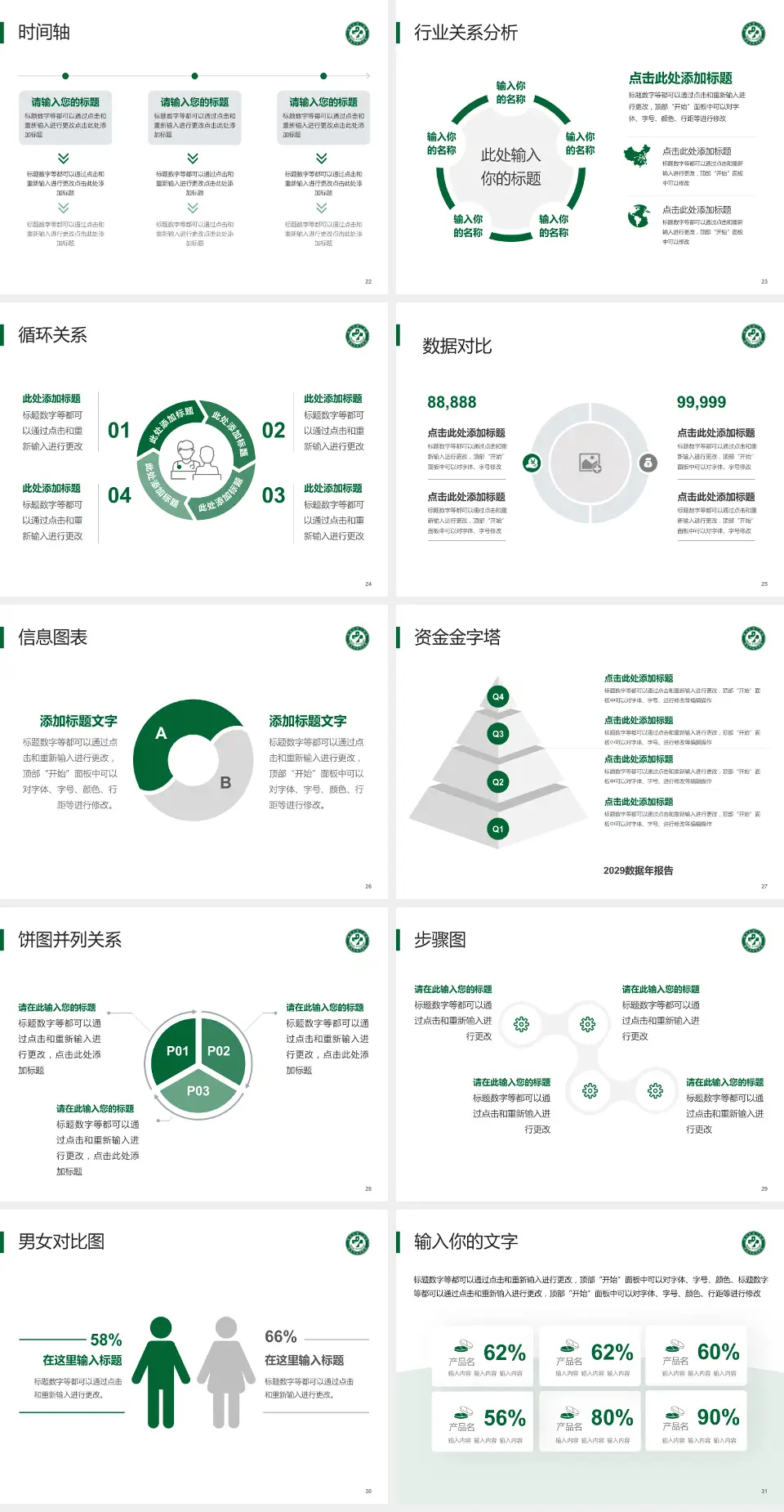 锦州市第二医院医院管理报告PPT模板4:3格式幻灯片预览图4