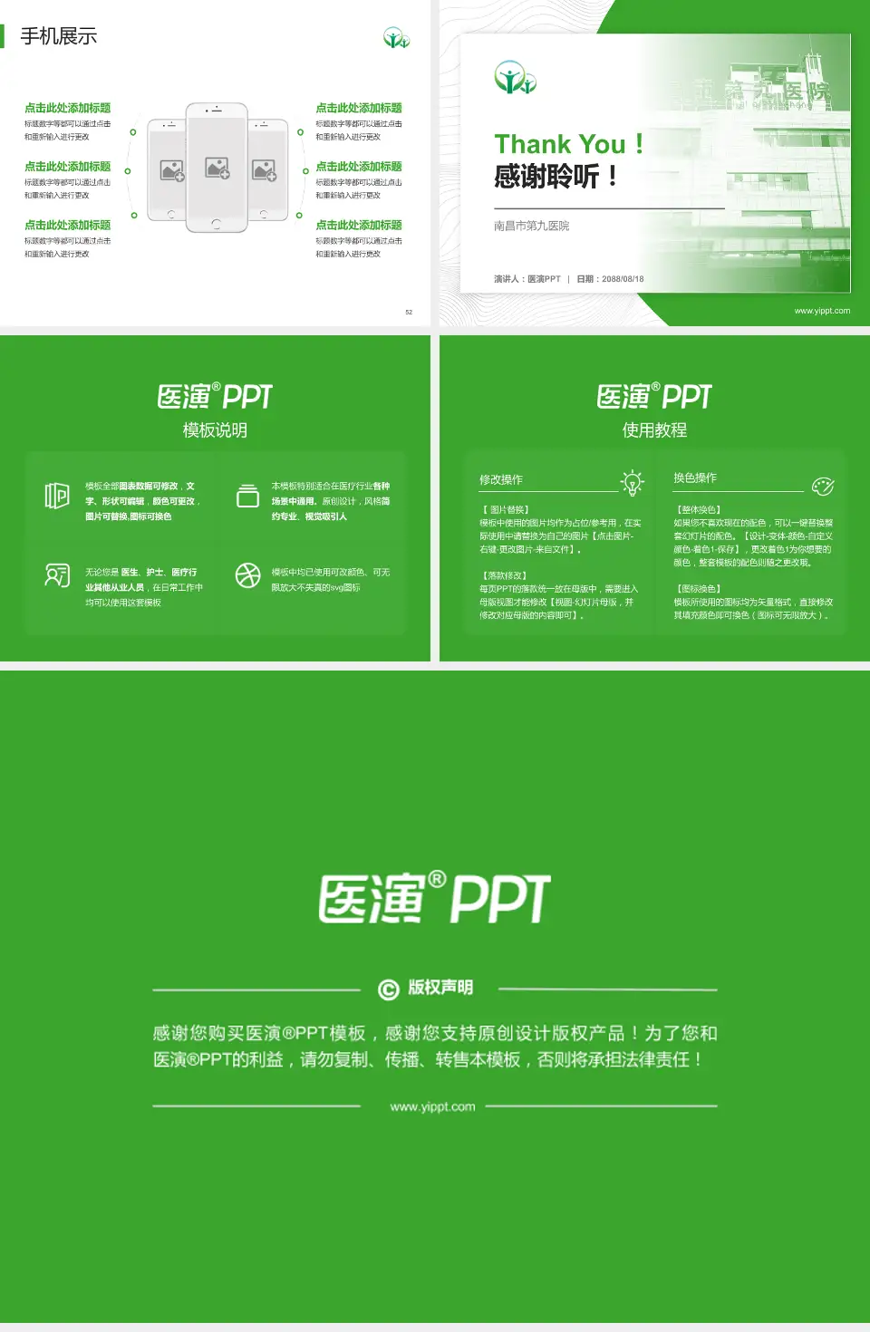 南昌市第九医院医院管理报告PPT模板4:3格式幻灯片预览图7