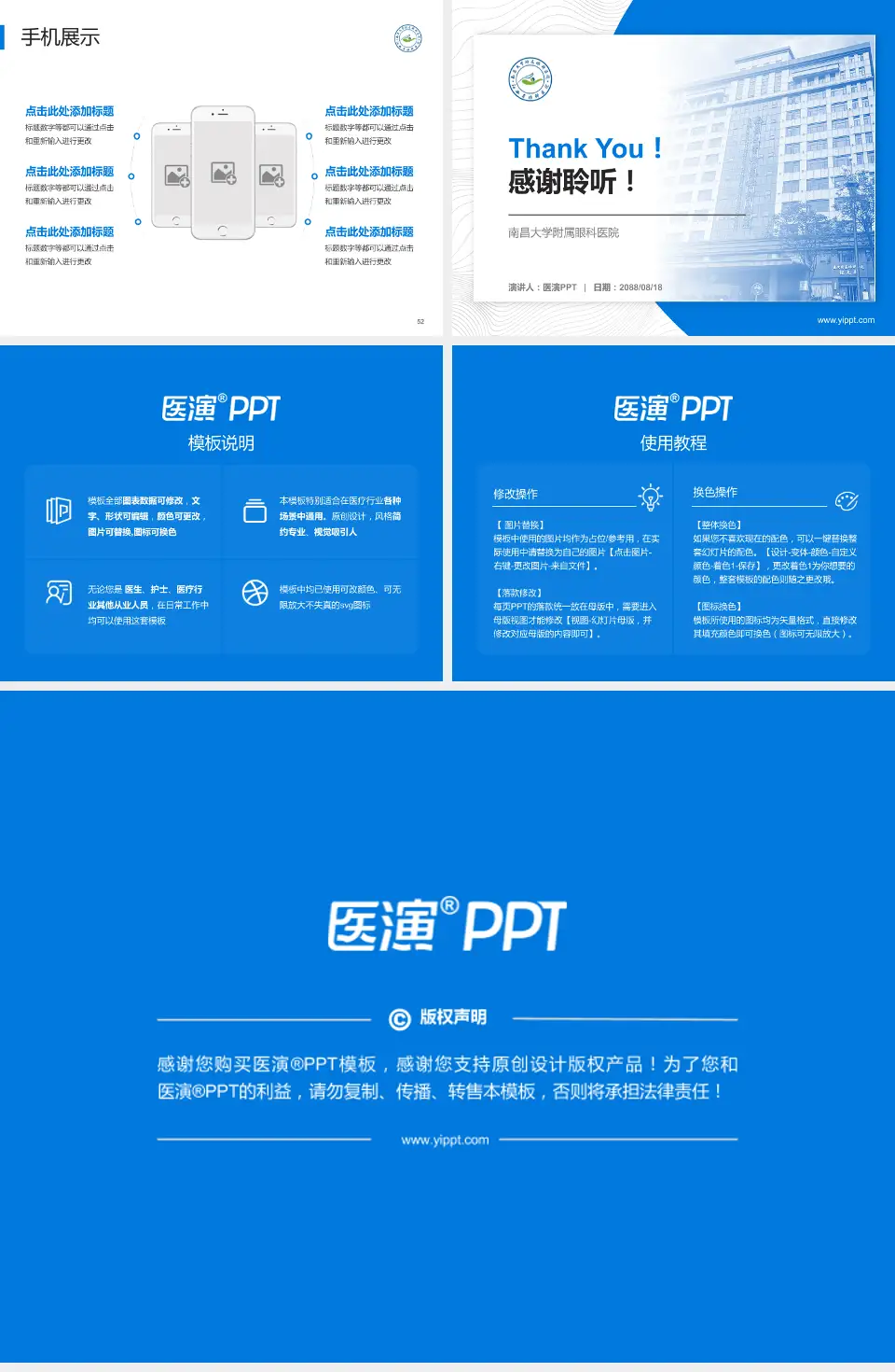 南昌大学附属眼科医院医院管理报告PPT模板4:3格式幻灯片预览图7