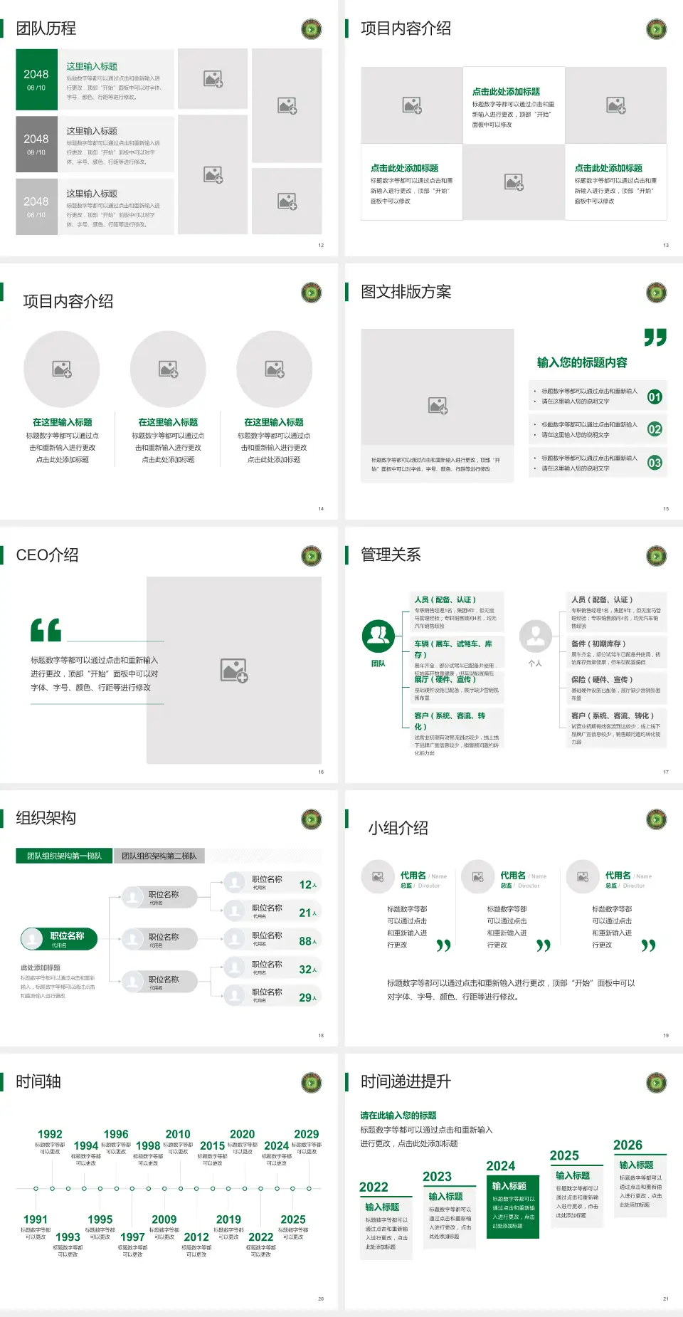 丰城市人民医院医院管理报告PPT模板4:3格式幻灯片预览图3
