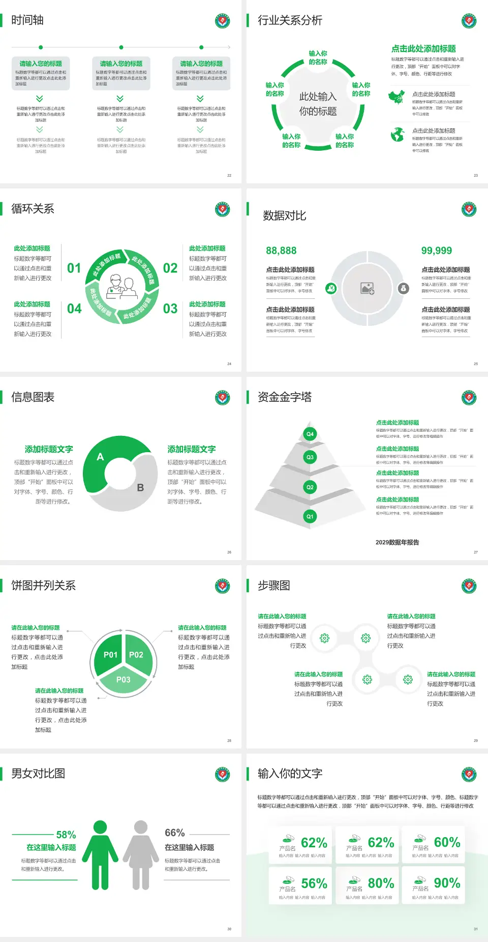 吉安市妇幼保健院医院管理报告PPT模板4:3格式幻灯片预览图4