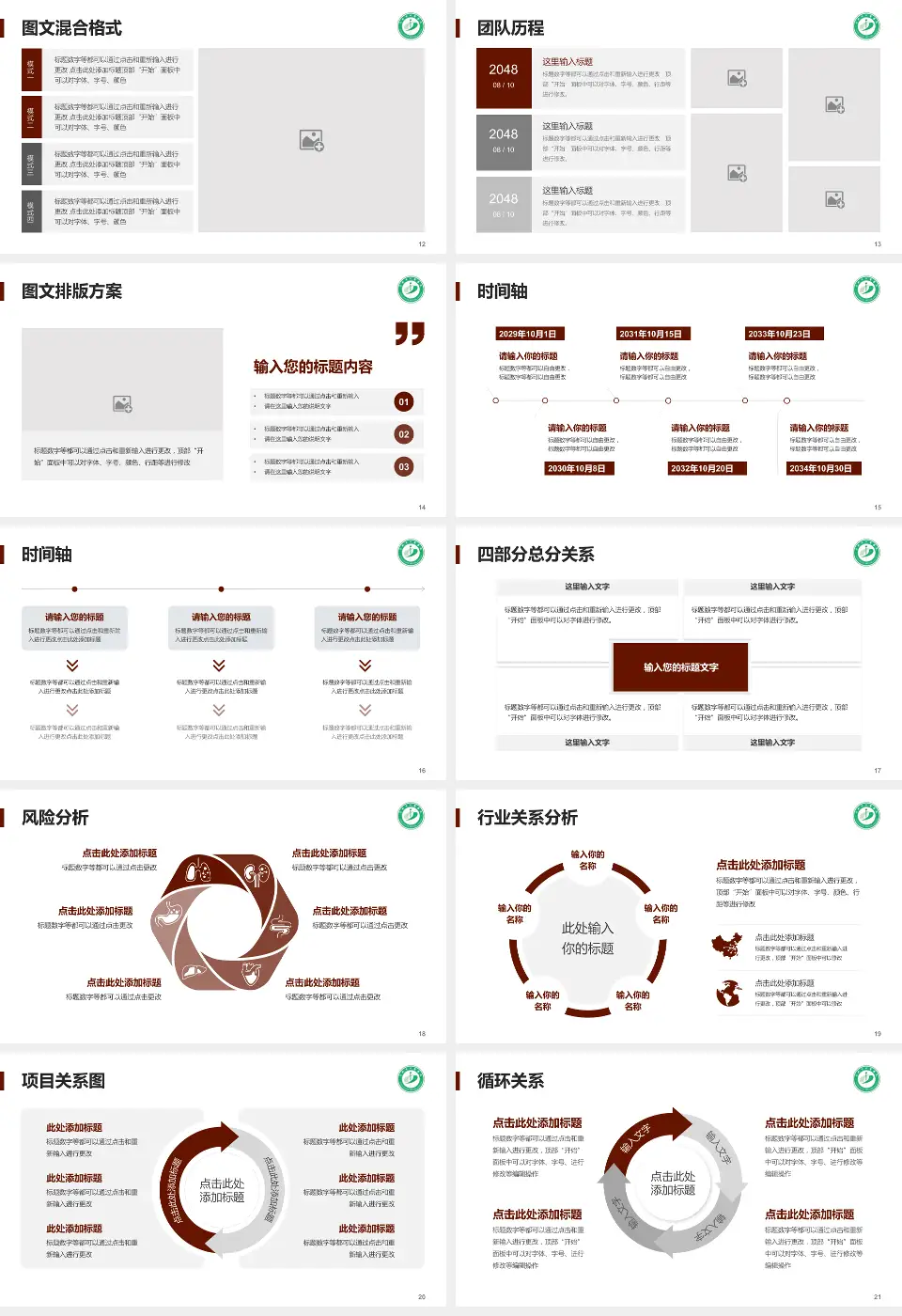 阜新市中医医院项目申请与汇报PPT模板16:9格式幻灯片预览图3