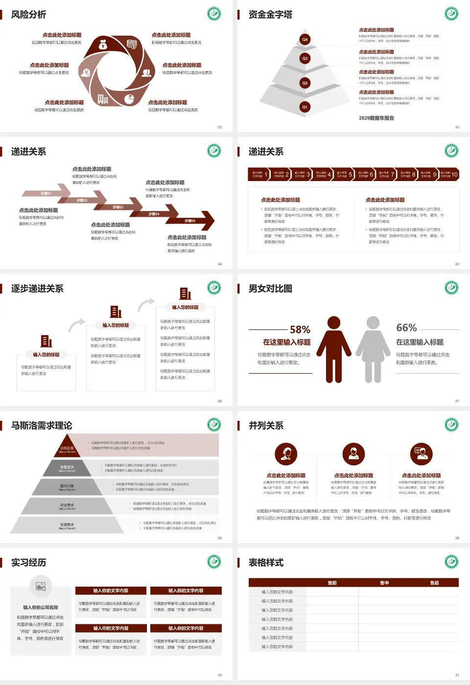 阜新市中医医院项目申请与汇报PPT模板16:9格式幻灯片预览图4