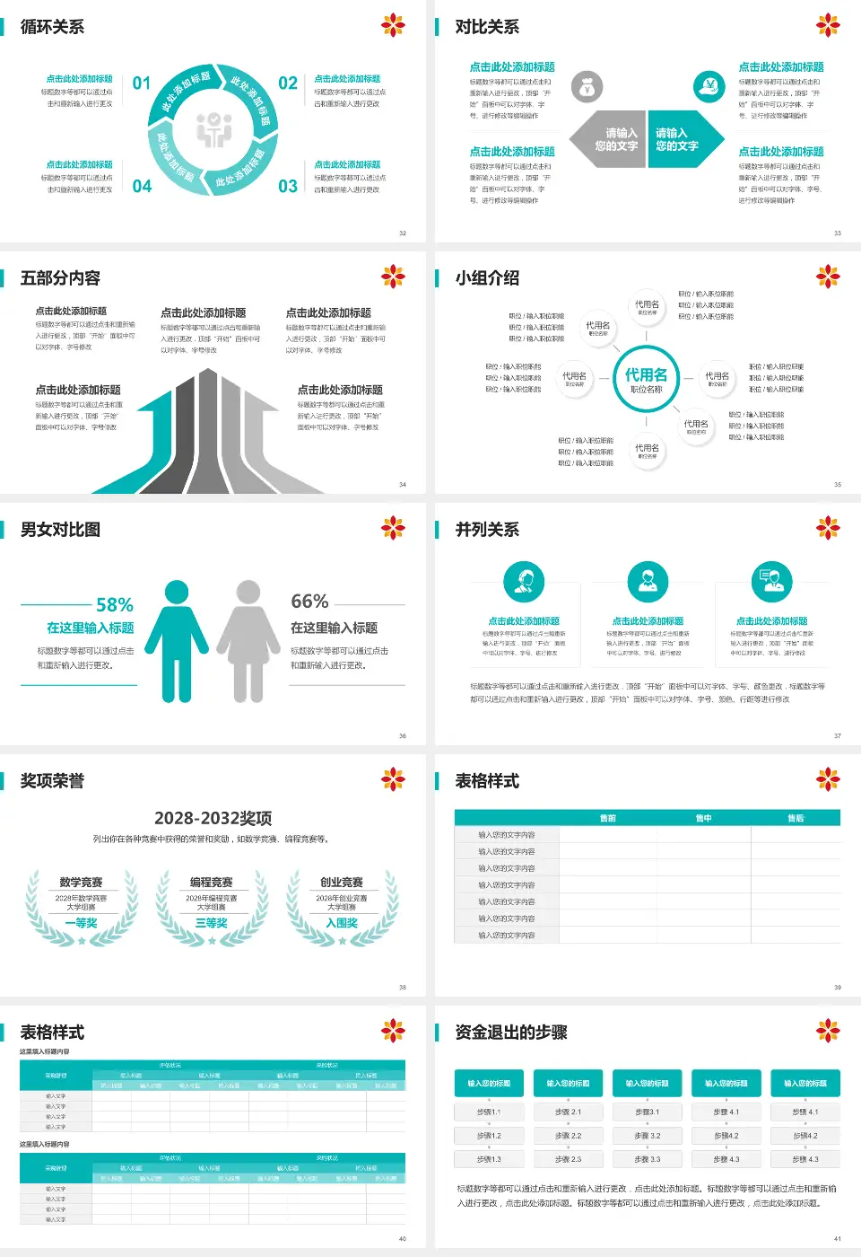 辽河油田中心医院医院简介/日常通用PPT模板16:9格式幻灯片预览图5