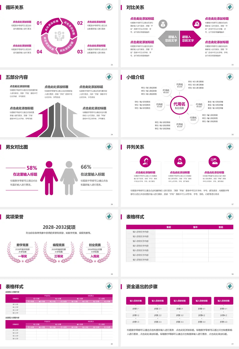 鞍山市妇儿医院医院简介/日常通用PPT模板16:9格式幻灯片预览图5