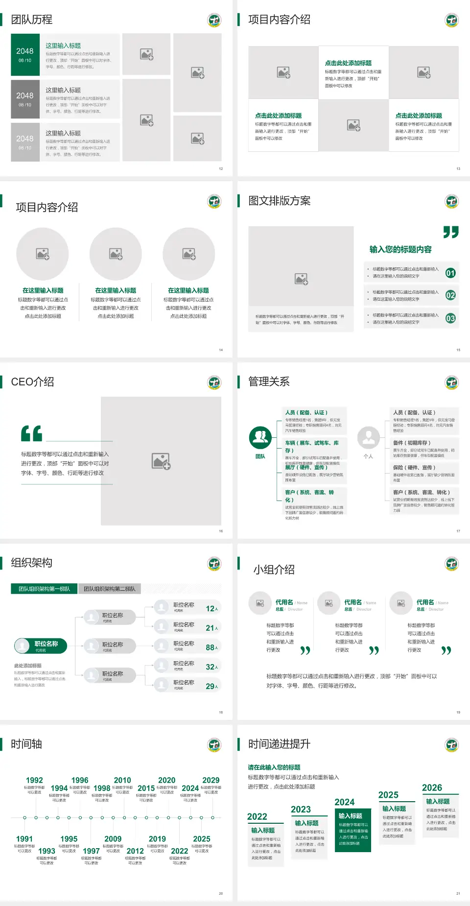 修水县第一人民医院医院管理报告PPT模板4:3格式幻灯片预览图3
