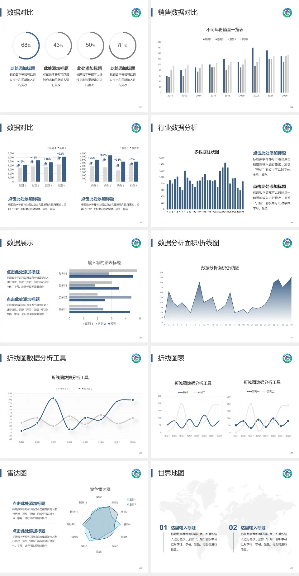 南昌大学第一附属医院会议与研讨会PPT模板4:3格式幻灯片预览图5