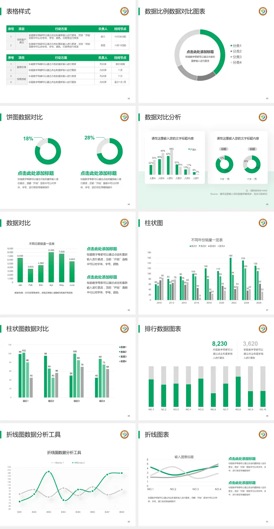 九江学院第二附属医院医院简介/日常通用PPT模板4:3格式幻灯片预览图6