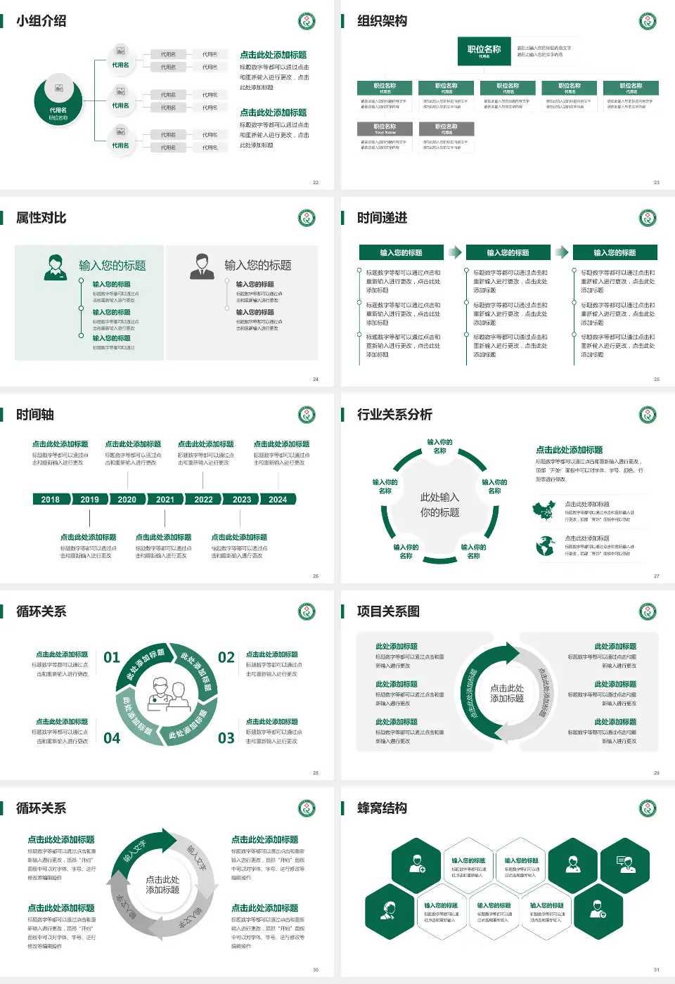 吉安市第三人民医院品管圈PDCA演示专用PPT模板16:9格式幻灯片预览图4