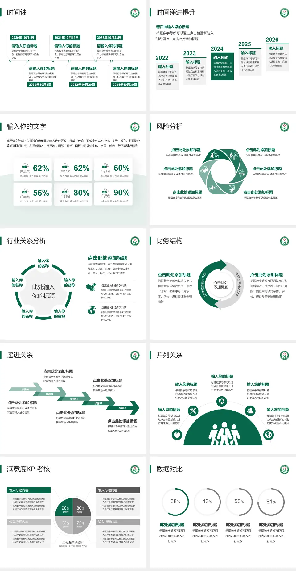 吉安市第三人民医院病例分享与讨论PPT模板4:3格式幻灯片预览图3
