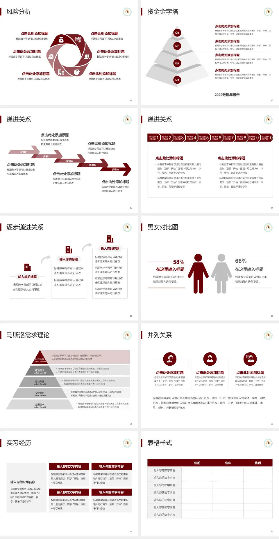 辽宁奉天中医院项目申请与汇报PPT模板4:3格式幻灯片预览图4