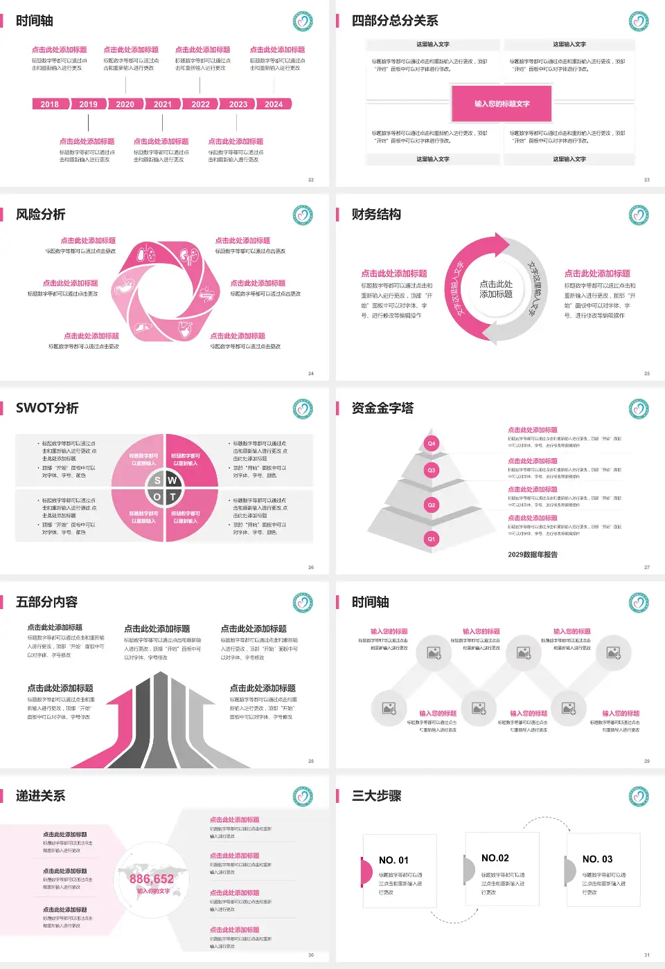九江市妇幼保健院西院区患者教育与指导PPT模板16:9格式幻灯片预览图4