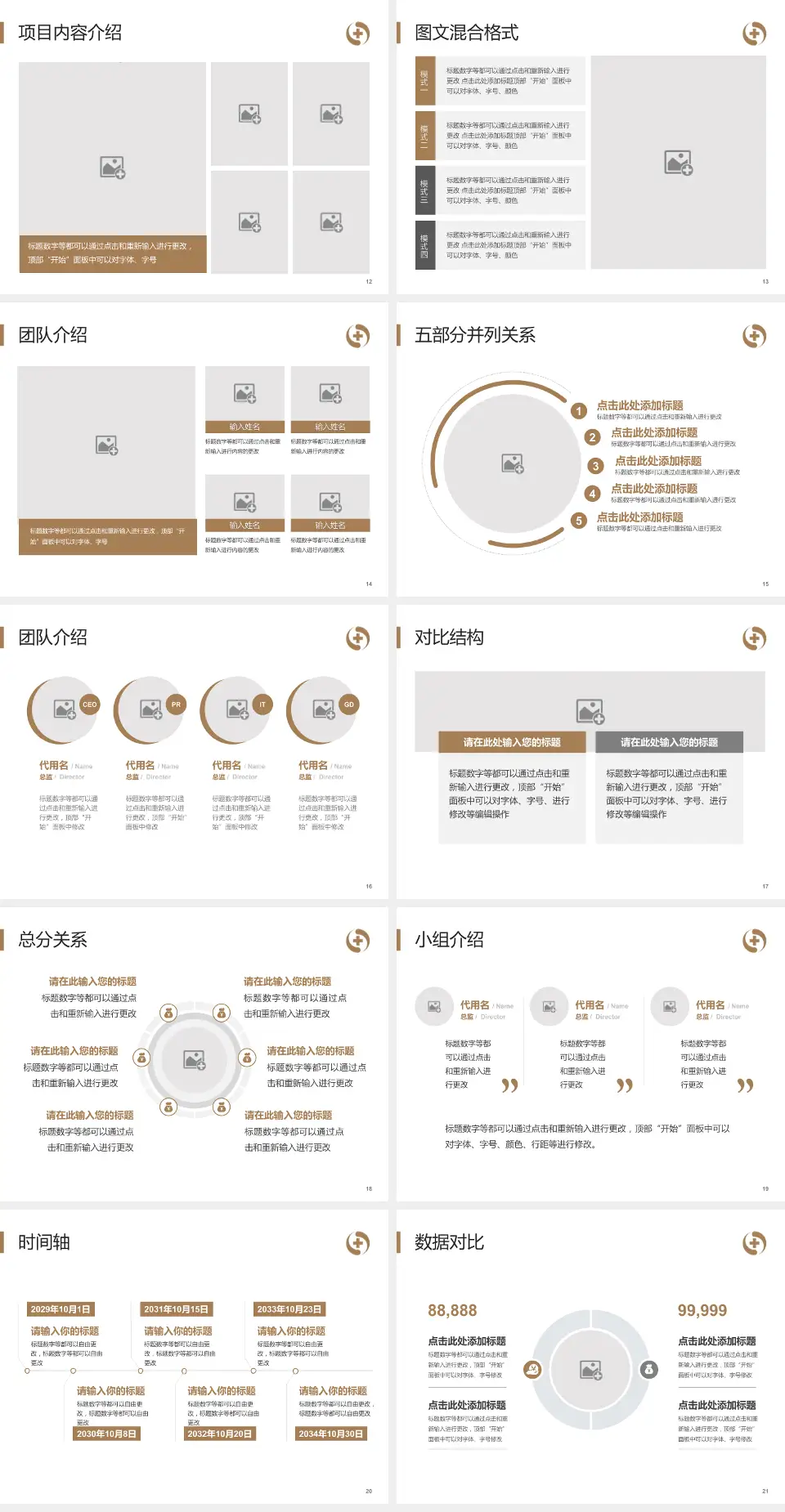 辽宁省中医院医疗知识普及PPT模板4:3格式幻灯片预览图3