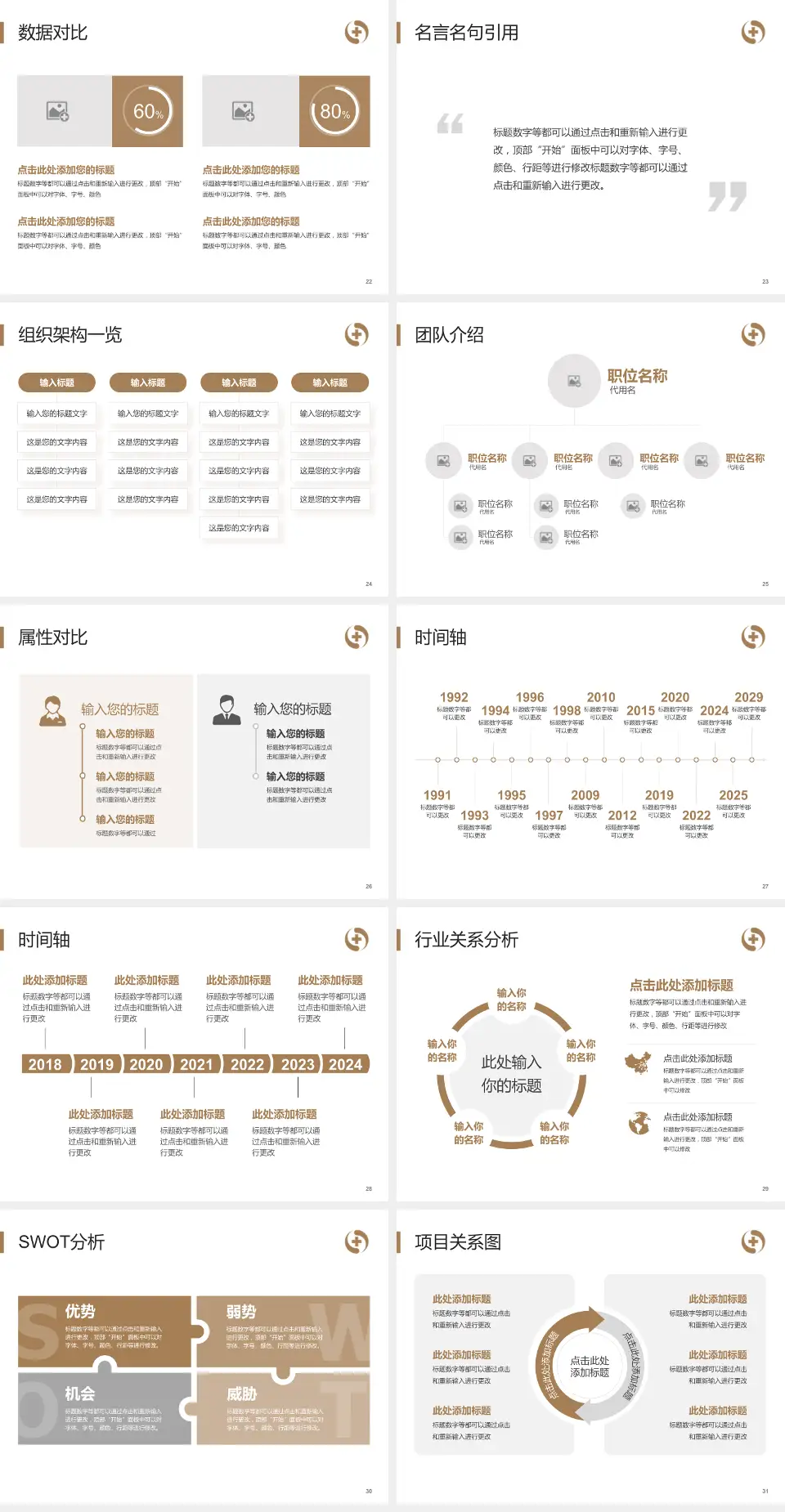 辽宁省中医院医院简介/日常通用PPT模板4:3格式幻灯片预览图4